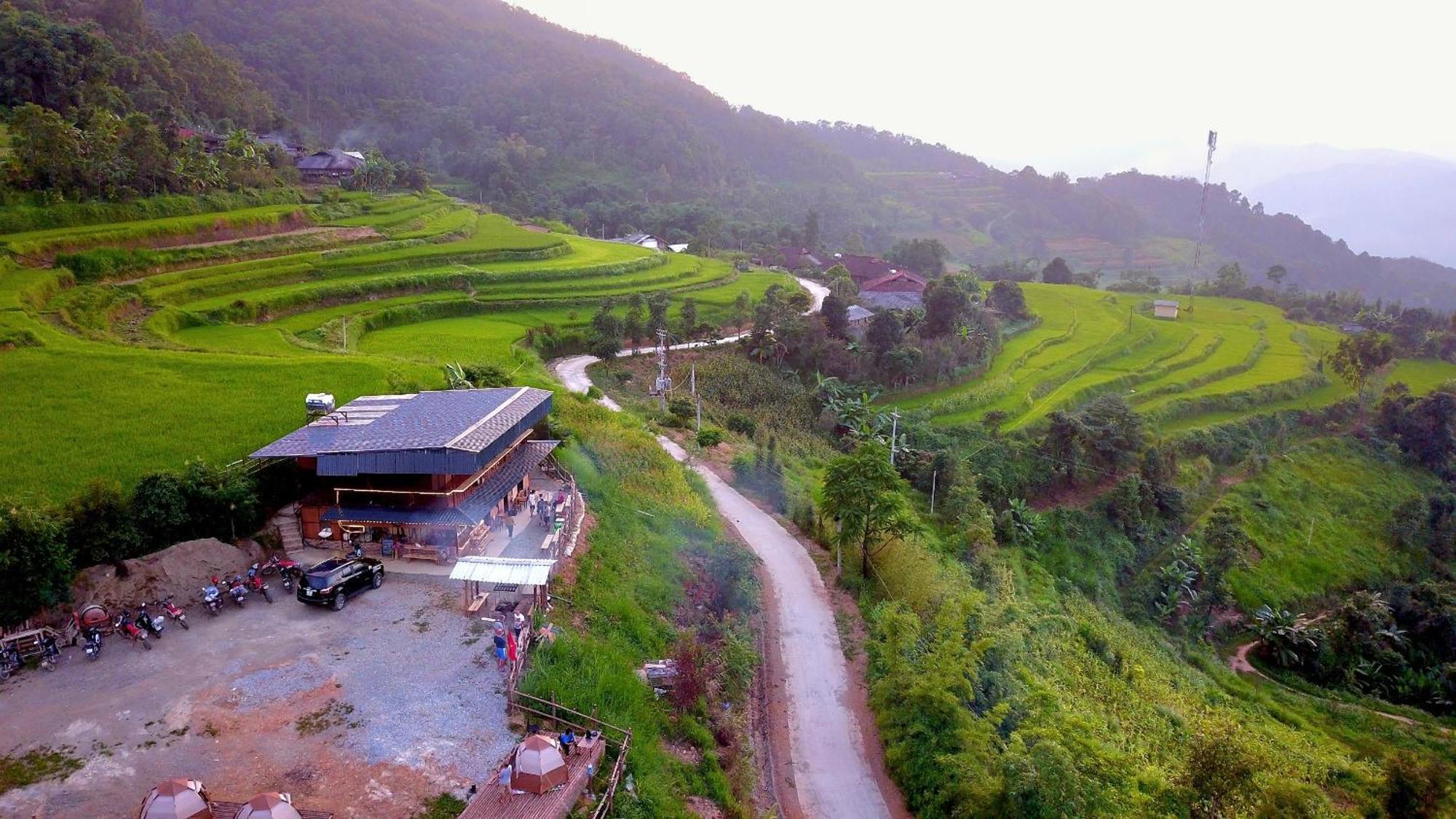 Bao Lac Homestay Hostel & Coffee Exterior foto